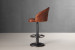 Bronson Leather Tall Bar Stool - Vintage Brown Bar & Counter Chairs - 6