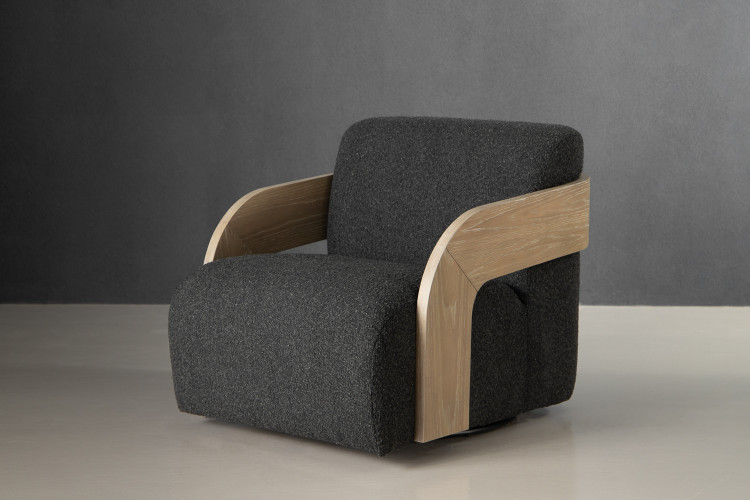Dyson Swivel Armchair - Steel Armchairs - 2