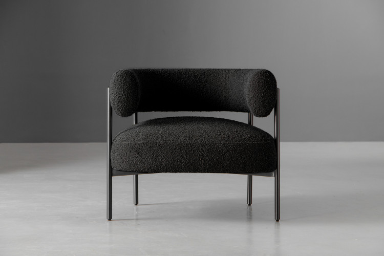 Harlow Armchair - Ebony Armchairs - 1