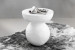 Eliano Side Table - Matt White Side Tables - 1