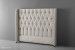 copy of Genevieve Headboard - Double - Ivory Double Headboards - 4