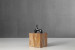 Leora Wooden Decor Stand - Set of 3 Planters and Vases - 4