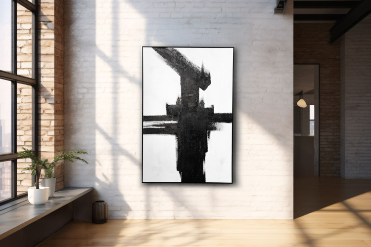 Hand Painted Canvas Art - Jett Canvas Art - 1