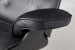 Snowden Lounge Chair - Obsidian Leather Loungers - 8