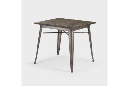 Owen Dining Table - Weathered Bronze -