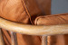 Vesta Leather Armchair - Aged Tan Armchairs - 8