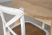 Lumiere La Rochelle - 2-Seater Dining Set - Rustic White 2-Seater Dining Sets - 1