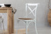 Montreal La Rochelle 6-Seater Dining Set 1.8m - Rustic White All Dining Sets - 5