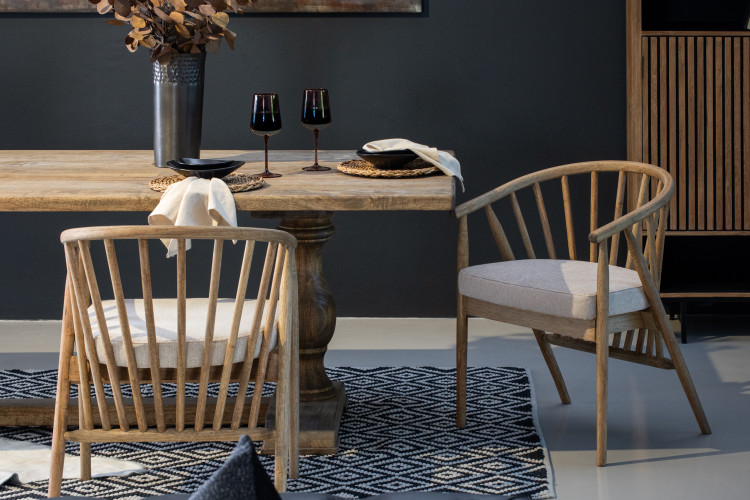 Lyon Dining Chair - Smoke Dining Chairs - 1