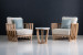 St Lucia Patio Set - Stone Patio Lounge Sets - 1