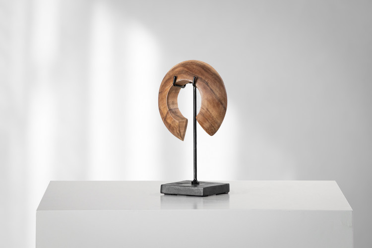 Zazu Wooden Sculpture - Medium Sculptural Art - 1