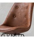 Enzo Dining Chair vintage brown -