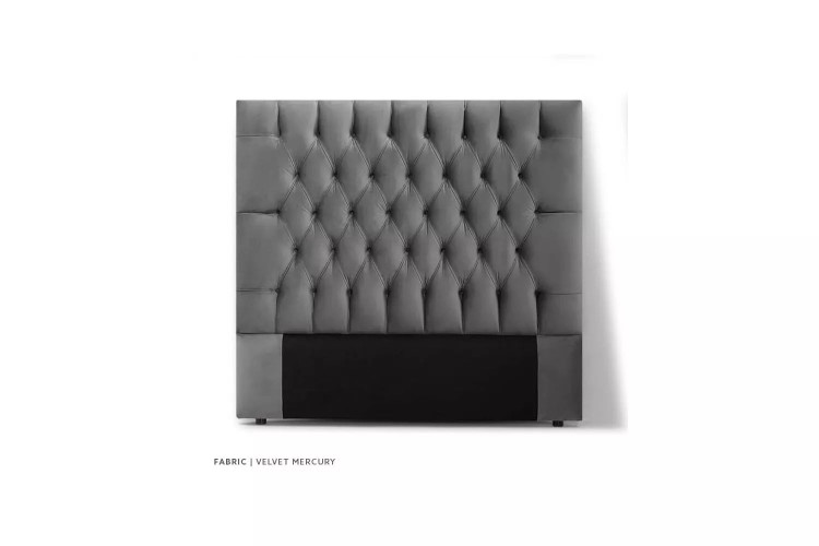 Catherine Headboard - Double - Velvet Mercury Double Headboards - 1
