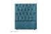 Catherine Headboard - Single - Aged Teal Single Headboards - 1