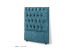 Catherine Headboard - Single - Aged Teal Single Headboards - 2