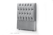Catherine Headboard - Single - Velvet Grey Single Headboards - 3