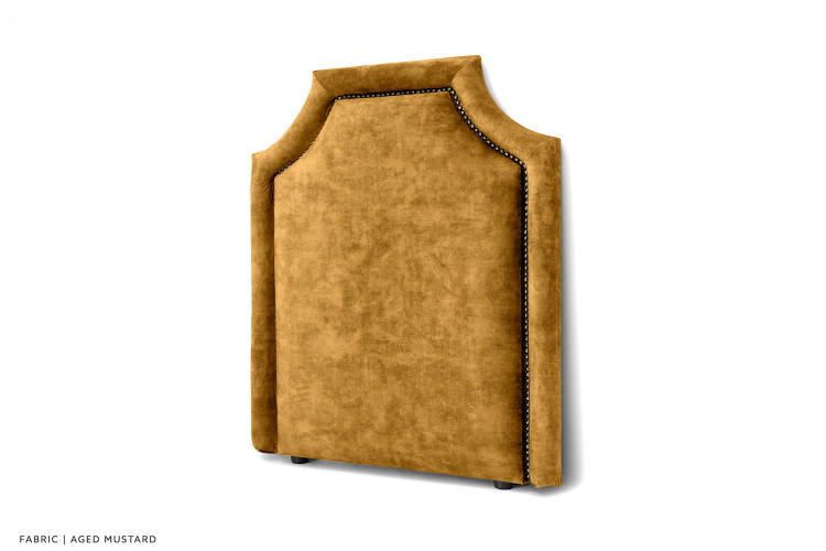 Rachel Headboard - Three Quarter - Aged Mustard 3/4 Headboards - 1