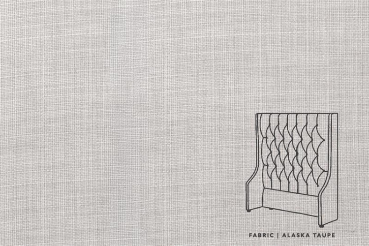 Madison - 3/4 Headboard - Alaska Taupe 3/4 Headboards - 1