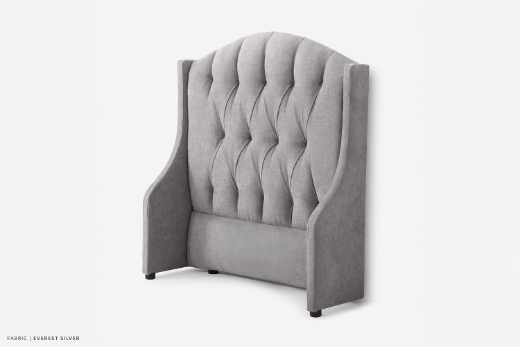 Charlotte Headboard - Single - Everest Silver Single Headboards - 2