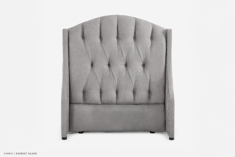 Charlotte Headboard - Single - Everest Silver Single Headboards - 2