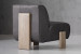 Takara Leather Chair - Charcoal Occasional Chairs - 5