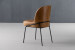 Curva Leather Dining Chair - Dawn Tan Curva Dining Chair Collection - 7