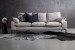 Clapton 3-Seater Couch - Stone 3 Seater Fabric Couches - 1