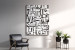 Premium Canvas - Abstract - Black & White Canvas Art - 3