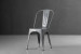Oslo Metal Dining Chair - Bullet Silver Oslo Dining Chair Collection - 1