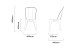 Oslo Metal Dining Chair - Bullet Silver Oslo Dining Chair Collection - 10
