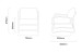 Clyde Armchair - Stone Armchairs - 9