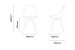 Atom Dining Chair - Light Green Atom Dining Chair Collection - 8
