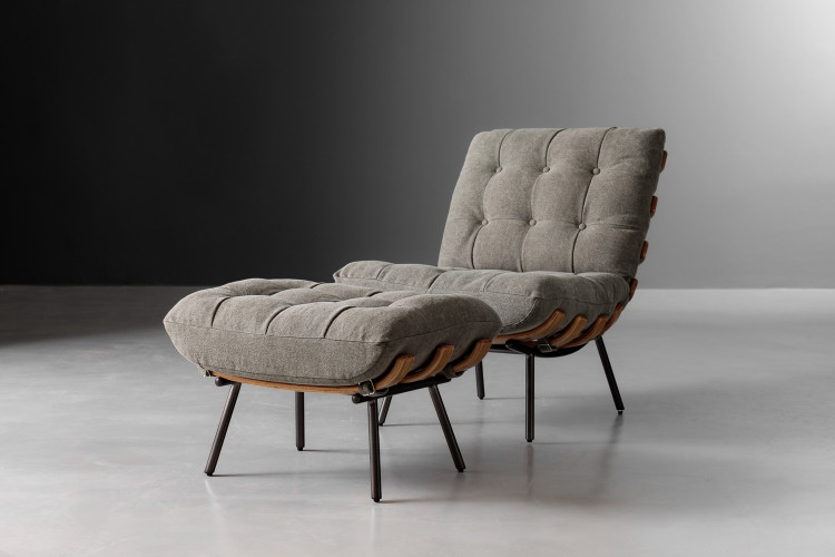 Fidel Lounge Chair - Storm Lounge Chairs - 1
