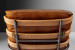 Fidel Leather Armchair - Tan Armchairs - 7