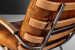 Fidel Leather Armchair - Tan Armchairs - 5