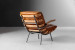 Fidel Leather Armchair - Tan Armchairs - 3
