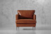 Remington Leather Armchair - Burnt Tan Armchairs - 2
