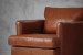 Remington Leather Armchair - Burnt Tan Armchairs - 5
