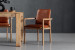 Lenora Leather Dining Chair - Aged Tan Dining Chairs - 1