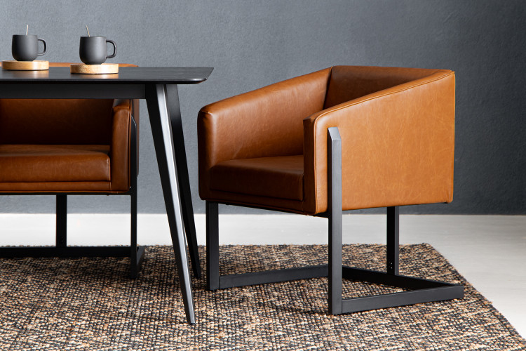 Elson Dining Chair - Tan Dining Chairs - 1