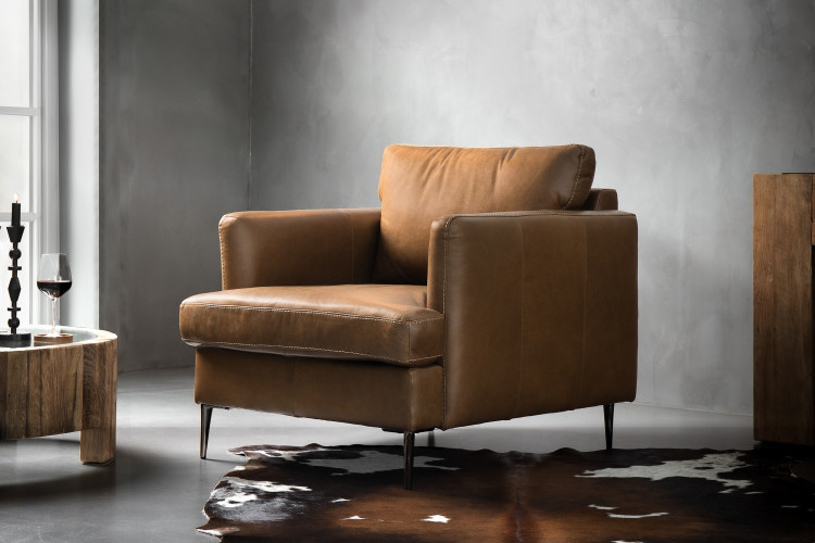 Remington Leather Armchair - Sahara Armchairs - 1