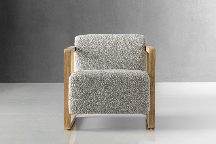 Baku Armchair - Silver Grey Occasional Chairs - 1