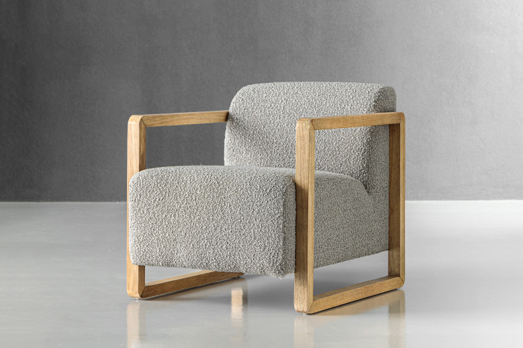 Baku Armchair - Silver Grey Occasional Chairs - 1