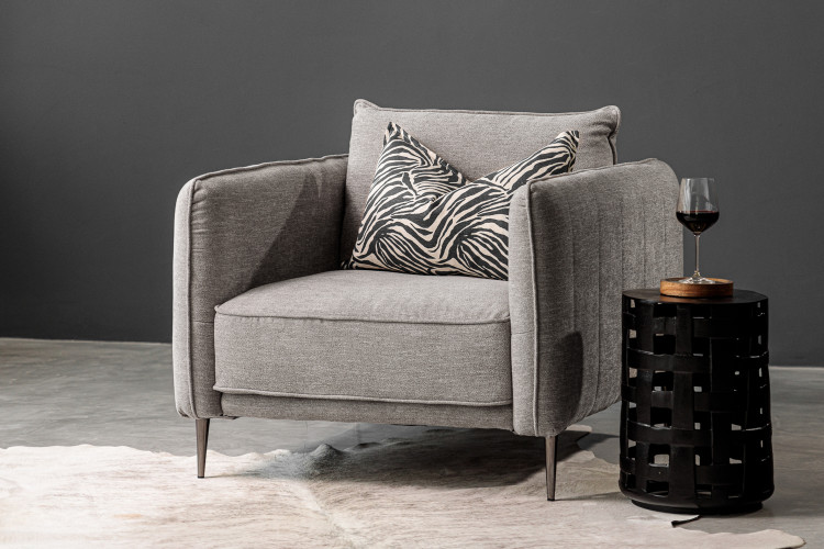 Ottavia Armchair - Stone Armchairs - 1