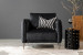 Ottavia Velvet Armchair - Aged Mercury Armchairs - 3