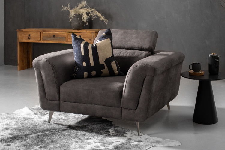 Laurence Armchair - Ash Fabric Armchairs - 1
