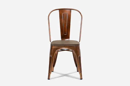 ARK-8057-COPN - Oslo Copper Metal Dining Chair -