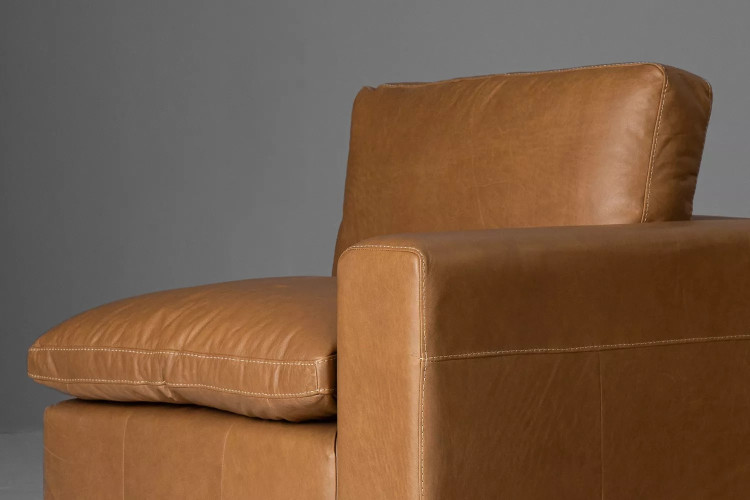 Bexley Leather Modular - Right Arm - Sahara Modular Unit - Add-On - 1