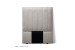 Harlem Headboard - Single - Everest Silver Single Headboards - 1