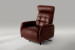 Beckett Leather Recliner - Mocha Single Recliners - 1